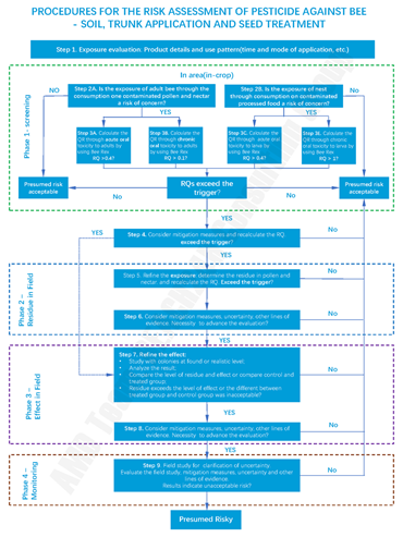 Vprocedure for pesticide environmental risk assessment on bee in Brazil(non-foliar applicaion) procedure for pesticide environmental risk assessment on bee in Brazil(non-foliar applicaion)
