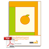 China Blacklisted Imported Food Status Report 2015