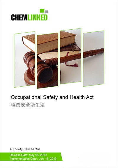 Taiwan: Occupational Safety and Health Act