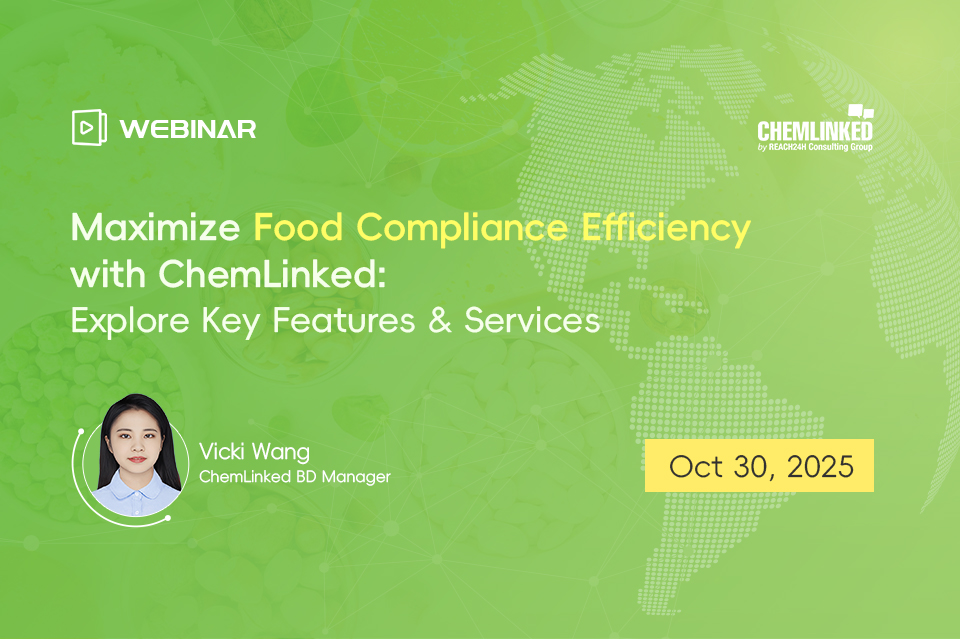 Chemlinked Food Global Regulatory Market Intelligence Expertise